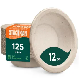 ,100%  [125 ] 12 ,, Bagasse  - (BPI )( PFAS)