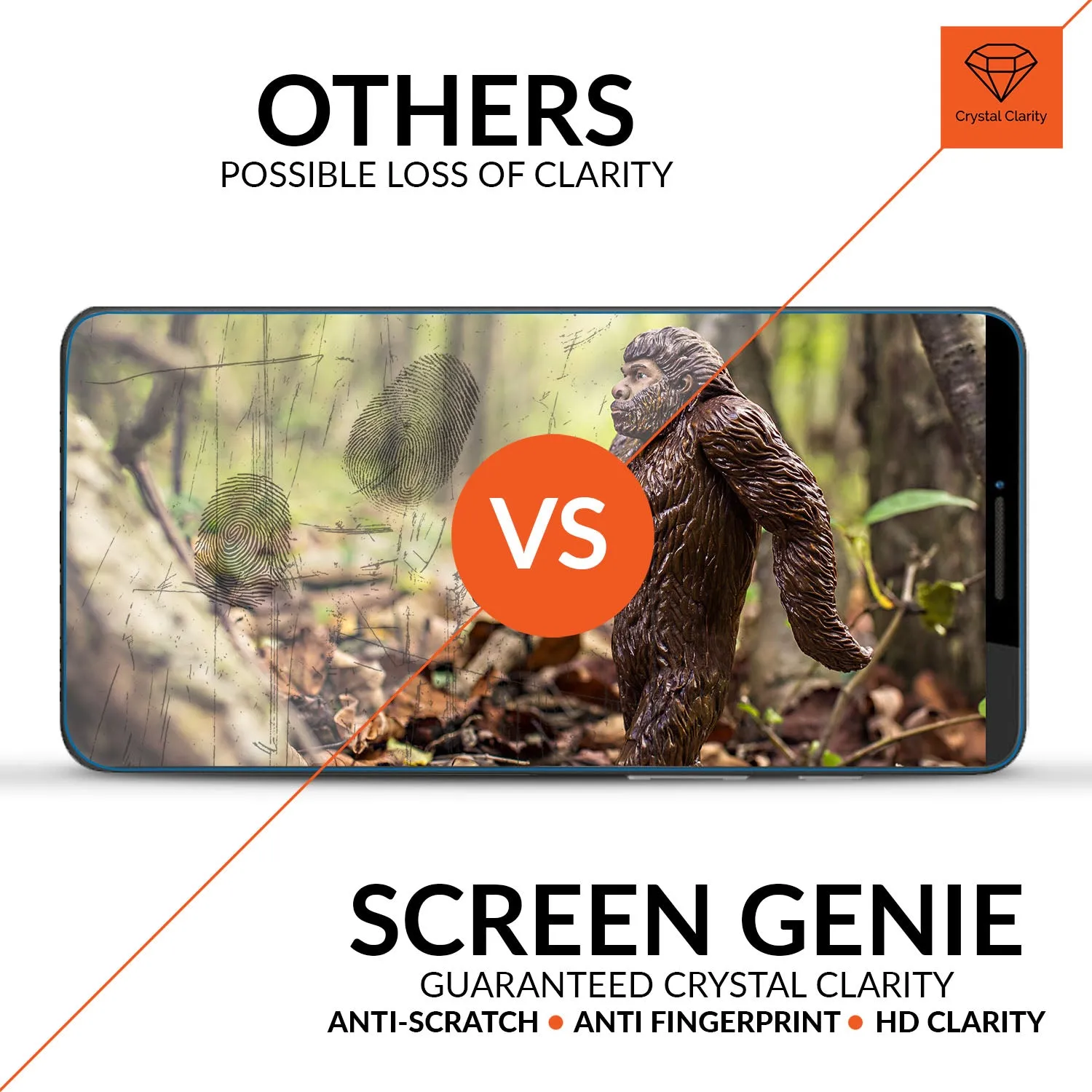 2x Screen Genie Case Friendly Glass Screen Protector for Samsung Galaxy A11