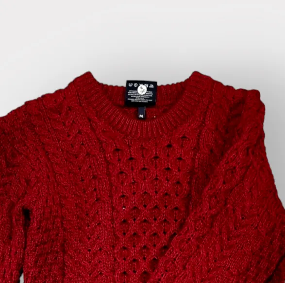 Aran Woollen Mills 100% Merino Ladies Traditional Sweater