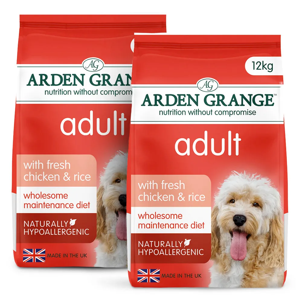 Arden Grange Adult Chicken & Rice Dog Food