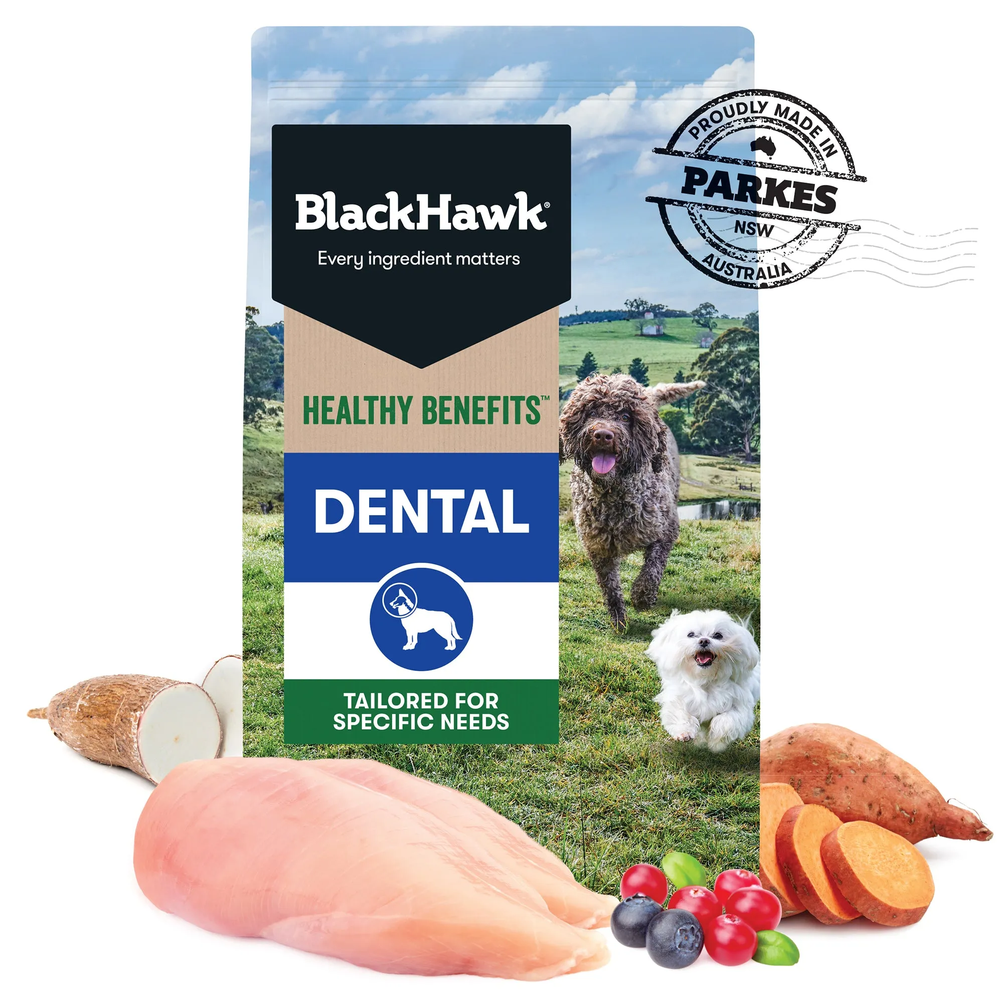 Black Hawk Dog Healthy Benefits Dental