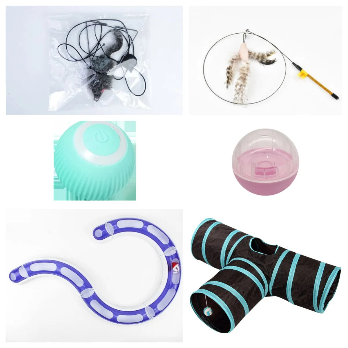 Cat Gravity Ball Tease Toy
