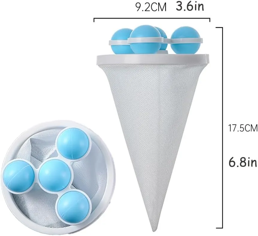 Floating Hair Filtering Mesh Removal, Lint Catcher for Washing Machine, Reusable Washing Machine Hair Filter Cleaning Mesh Bag for Laundry Washing Machine (3PCS Pink)