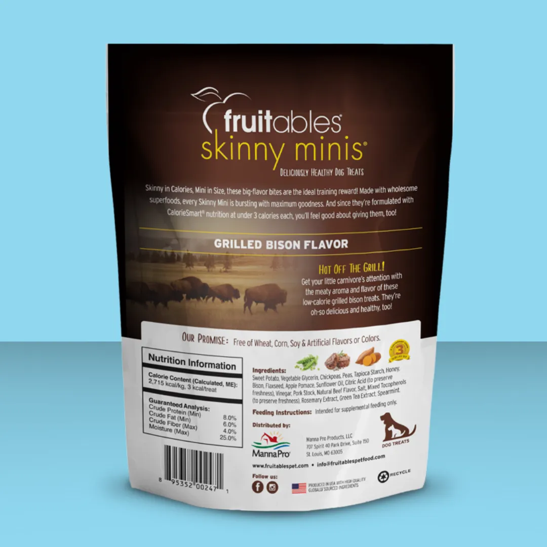 Fruitables Skinny Minis Grilled Bison 5oz