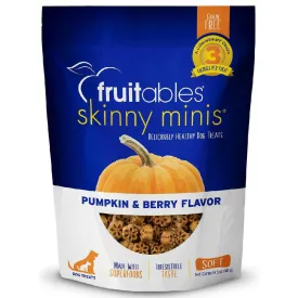 Fruitables Skinny Minis Pumpkin & Berry Flavor Dog Treats