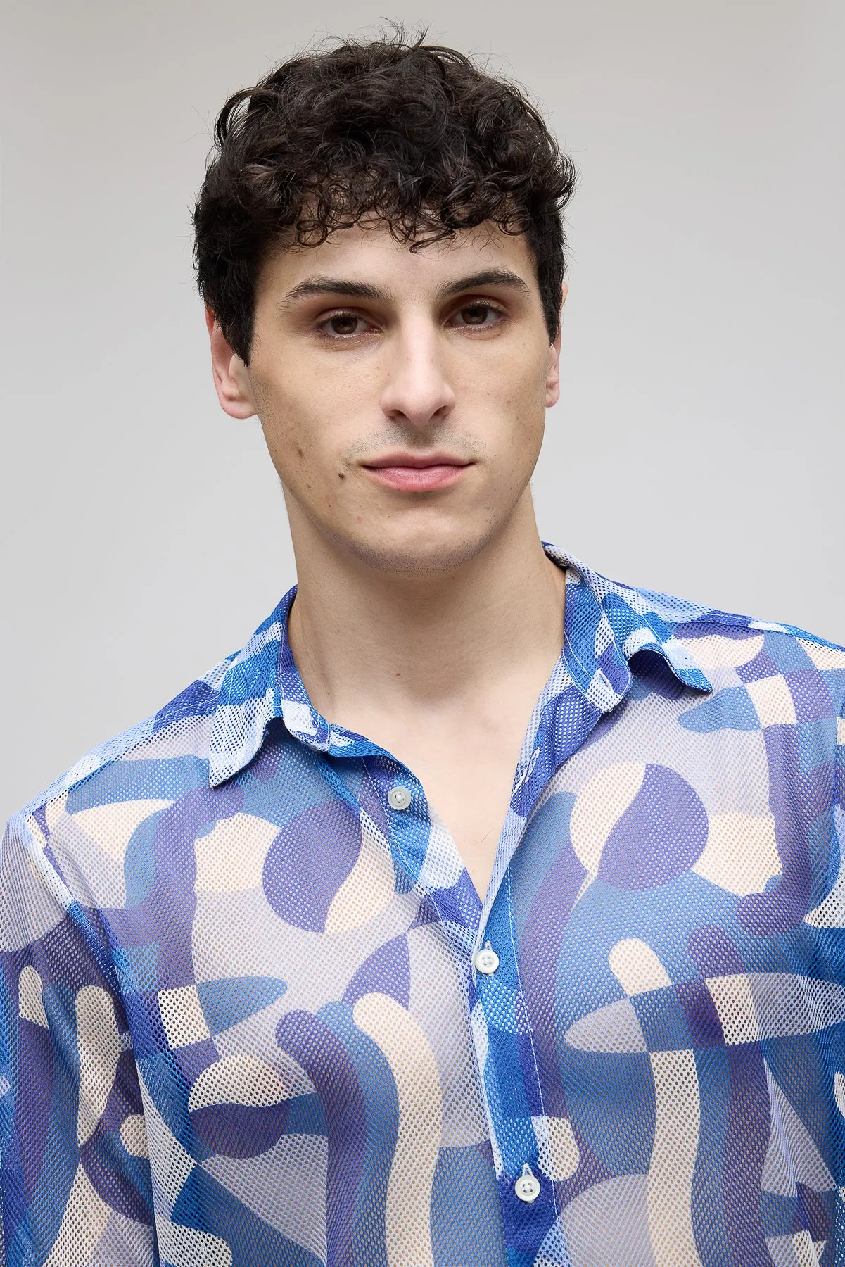 Inky Men's Mesh Shirt
