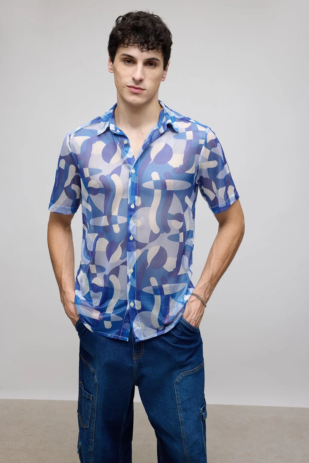 Inky Men's Mesh Shirt