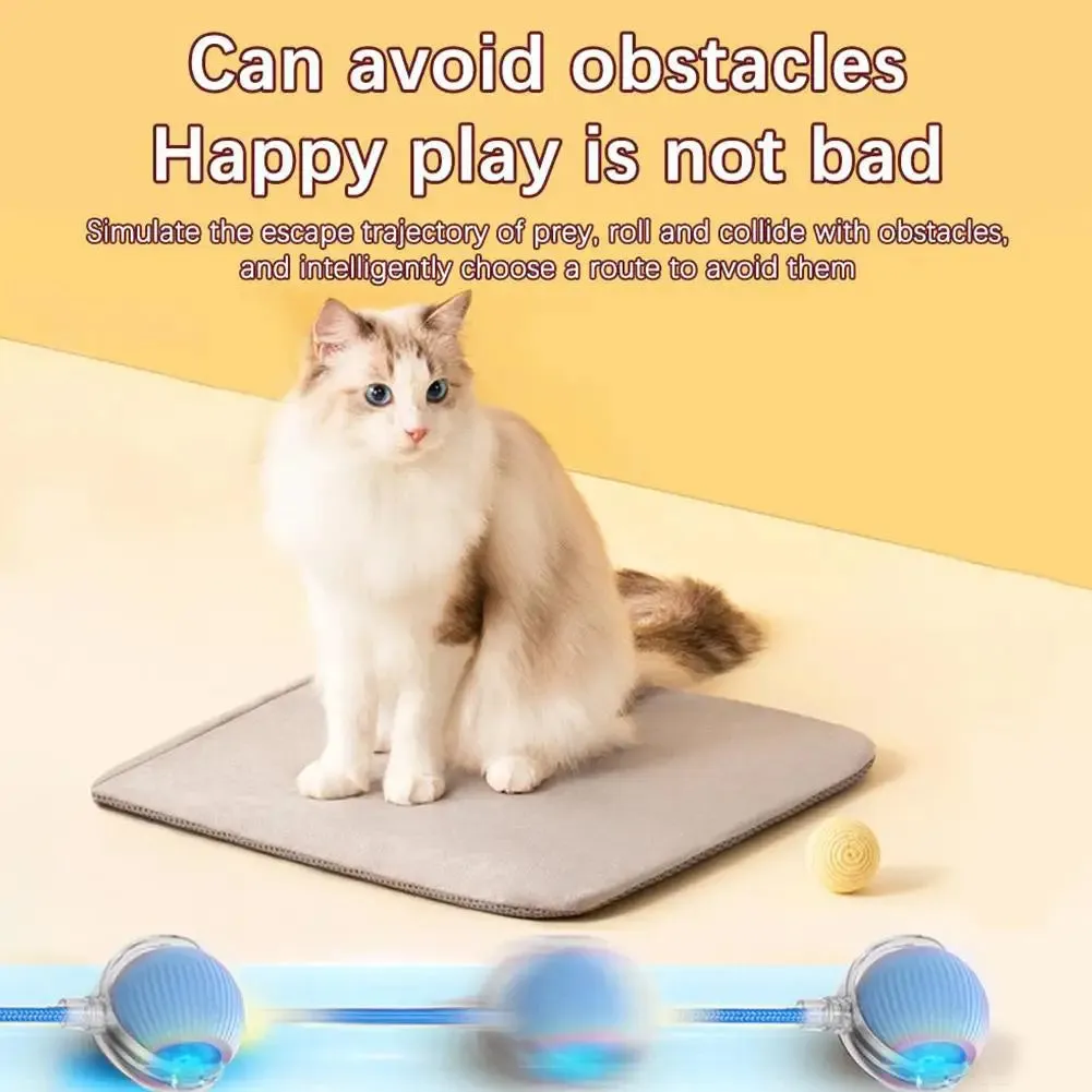 Interactive Smart Rolling Cat Ball Toy
