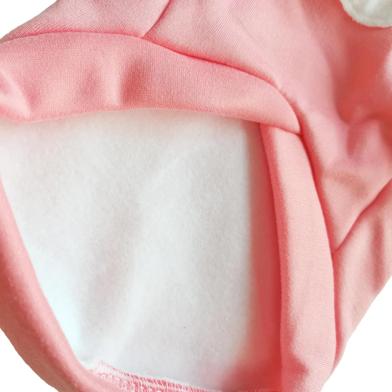 Jecikelon Dog Cold Weather Coat Winter Clothing Warm Puppy Hoodies Sweatshirt for Small Dogs Cats Soft Hooded Pet Clothes Suter para Perros (X-Small, Pink)