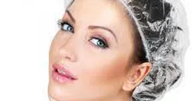 K Kudos Shower Caps 100 Pcs - Multi-Purpose Thickening Elastic Bath Cap Plastic Waterproof Clear Shower Caps Bath Shower