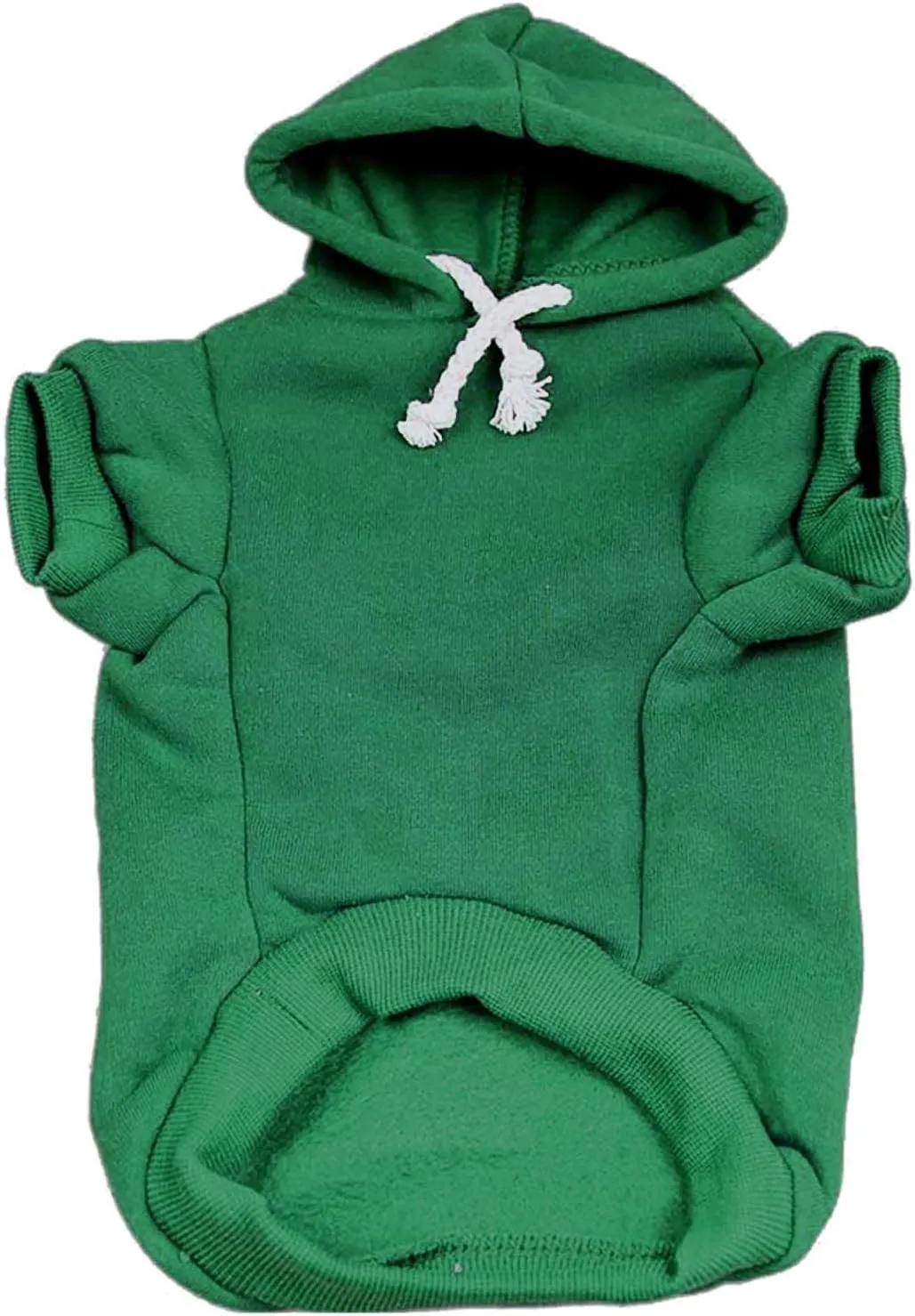 My Humans are Getting Married Annoucement Pullover Fleece Lined Dog Hoodie (Green, Small 224)