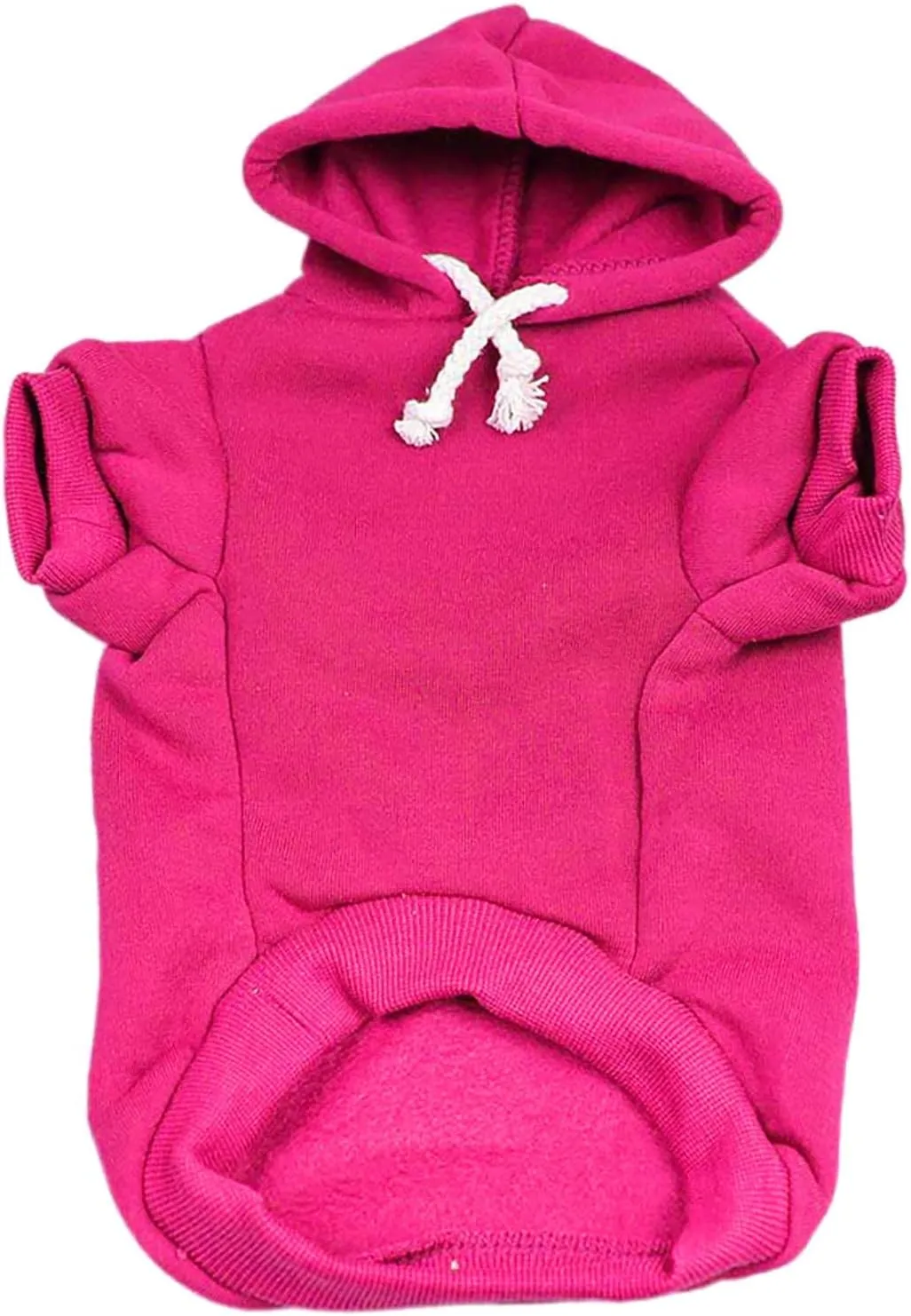 My Humans are Getting Married Annoucement Pullover Fleece Lined Dog Hoodie (Hot Pink, Small 224)