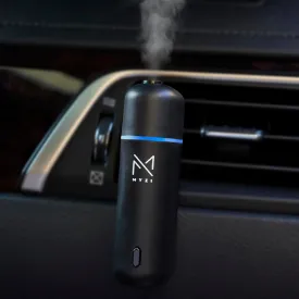 MYZI Car Air Freshener Diffuser, Waterless Diffuser Car Essential Oil Diffuser with 6 Refill Scents, Car Diffuser Air Freshener Car Fragrance Diffuser
