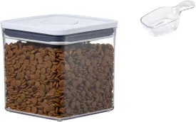 OXO Good Grips POP Container Coffee Scoop, Clear & Good Grips POP Container - Airtight Food Storage - 2.8 Qt for Rice, Sugar and More