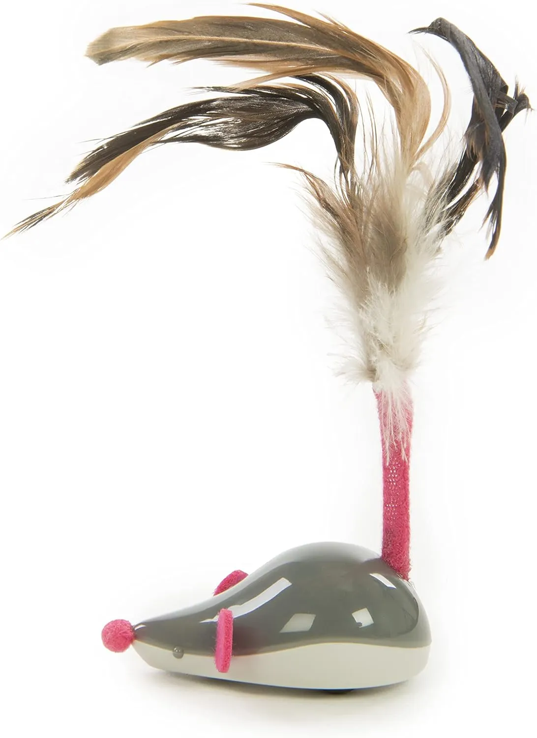 Petlinks Cheese Chaser Remote Controlled Mouse Cat Toy, Battery Powered