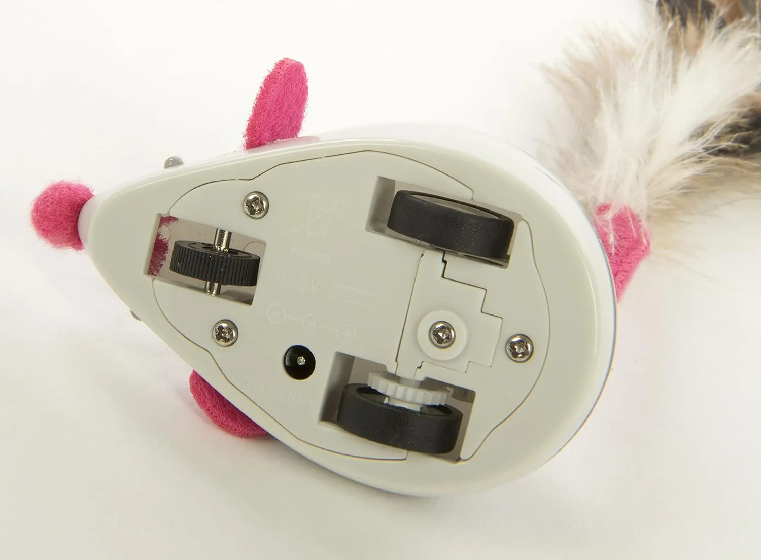 Petlinks Cheese Chaser Remote Controlled Mouse Cat Toy, Battery Powered