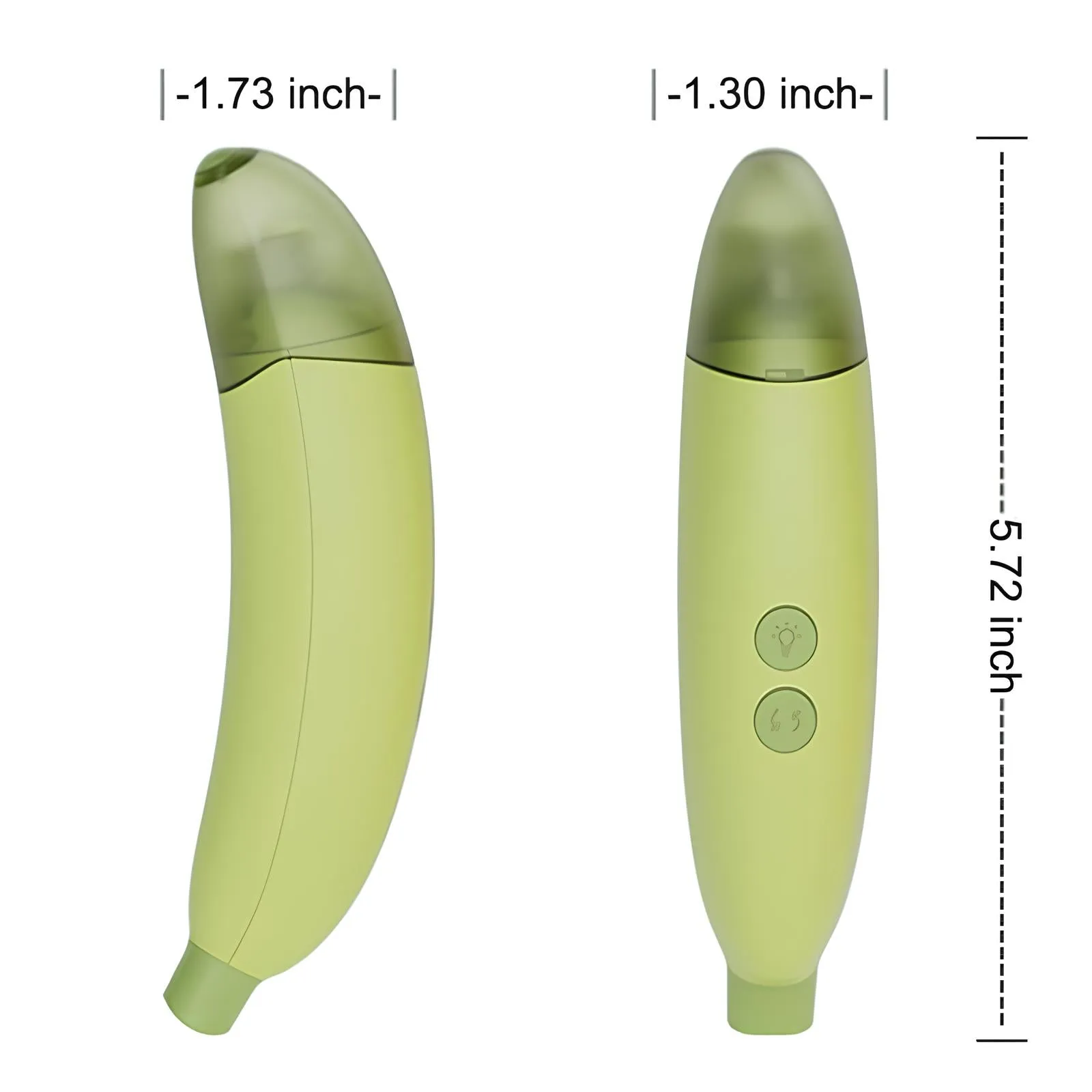 Rechargeable Banana-Shaped Pet Nail Clipper