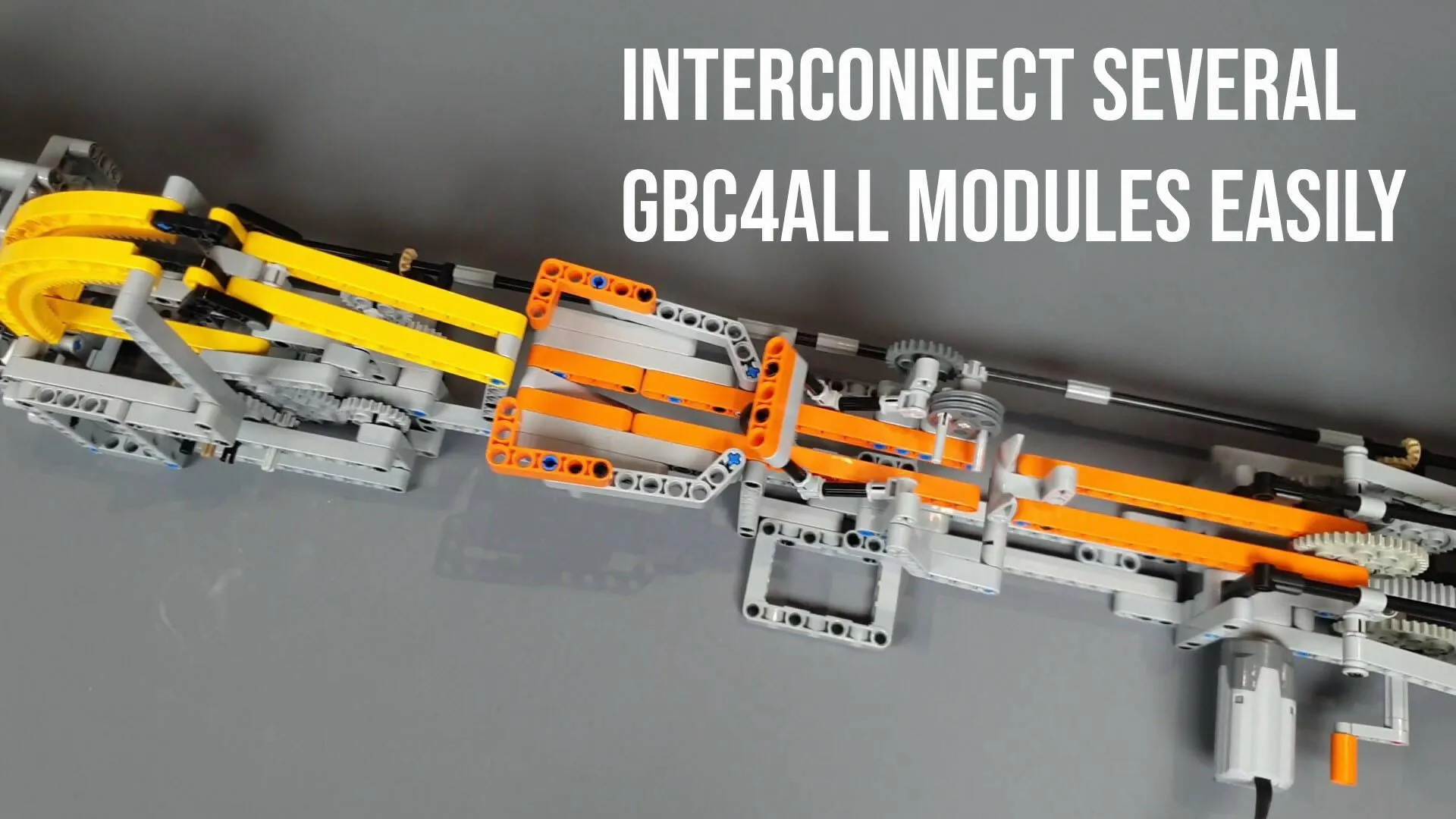 Rolling Liftarm - LEGO GBC4ALL series - #07