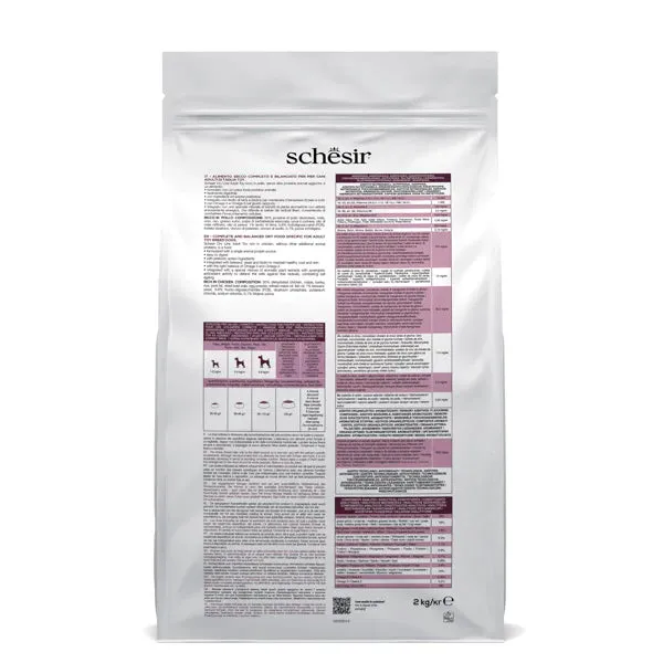 Schesir - Toy Adult Maintenance Dog Food - Chicken