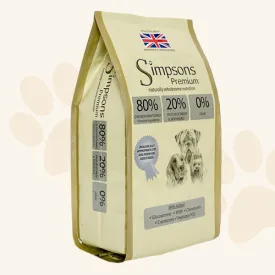 Simpsons Adult Dog Meat & Fish 80/20