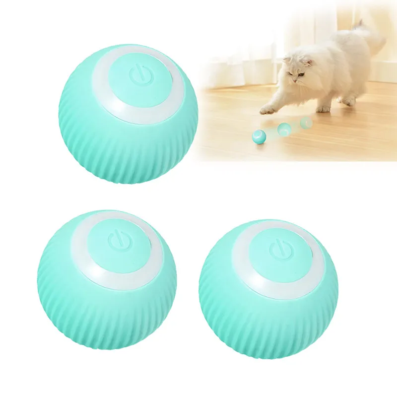 Smart Electric Rolling Ball Cat Interactive Toys