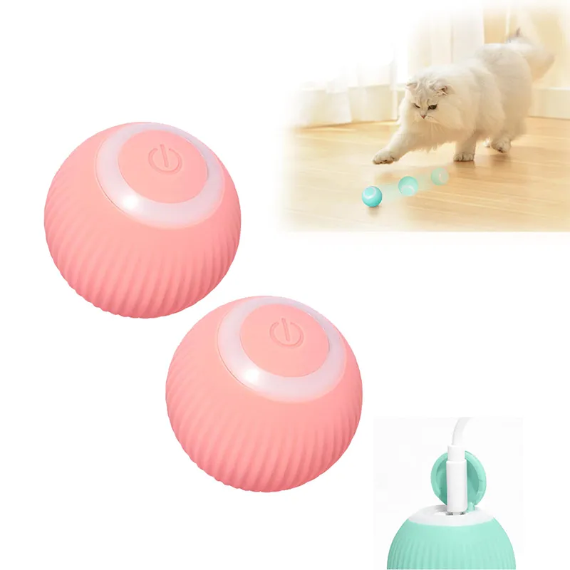 Smart Electric Rolling Ball Cat Interactive Toys