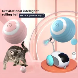 Smart Interactive Rolling Ball – Automatic Toy for Indoor Cats