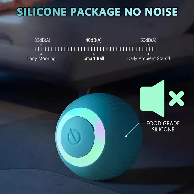 Smart Interactive Rolling Ball – Automatic Toy for Indoor Cats