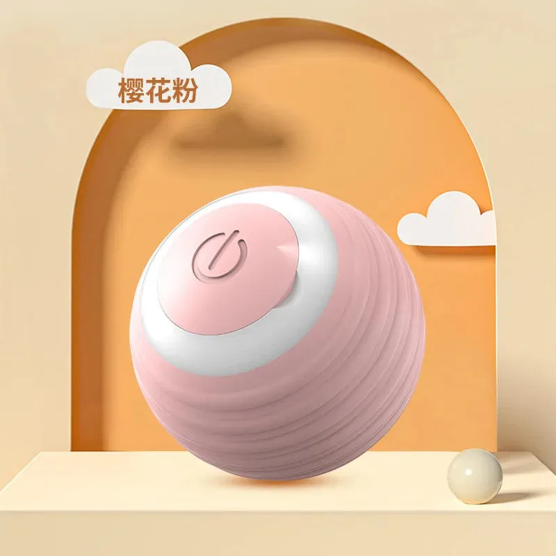 Smart Interactive Rolling Ball – Automatic Toy for Indoor Cats