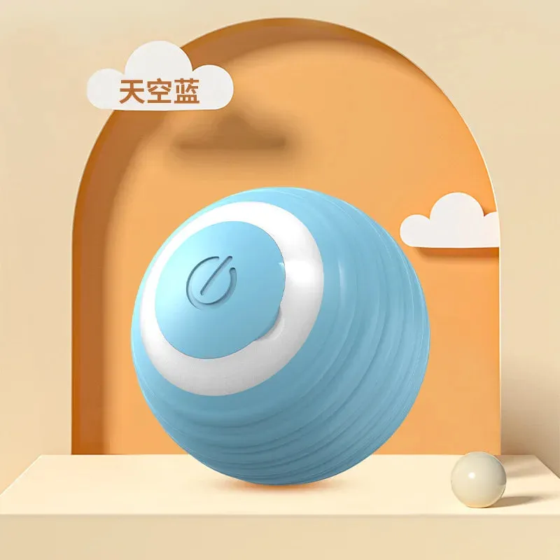 Smart Interactive Rolling Ball – Automatic Toy for Indoor Cats