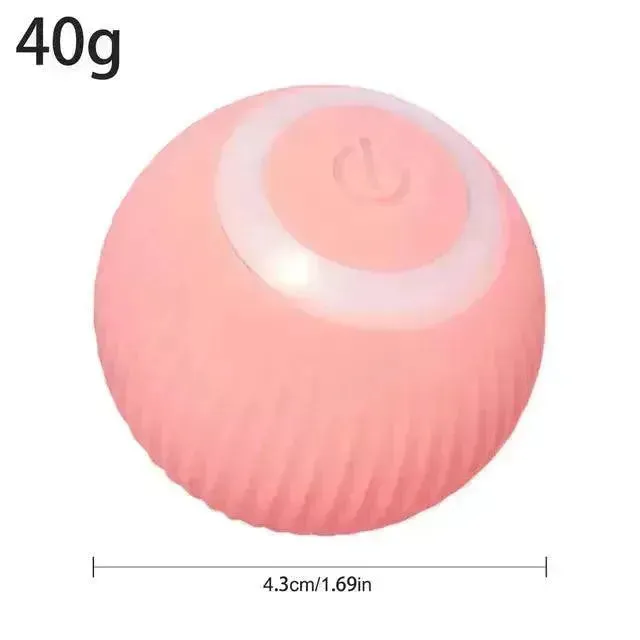 Smart USB-Charged 360° Rolling Pet Ball