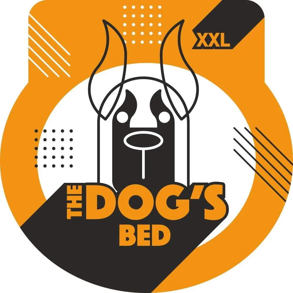 The Dogs Bed, Orthopedic Standard Foam Waterproof Dog Bed with Standard Support, XXL Grey with Black Trim, Waterproof, Supportive Dog Bed with Replaceable Covers, Veterinary Approved