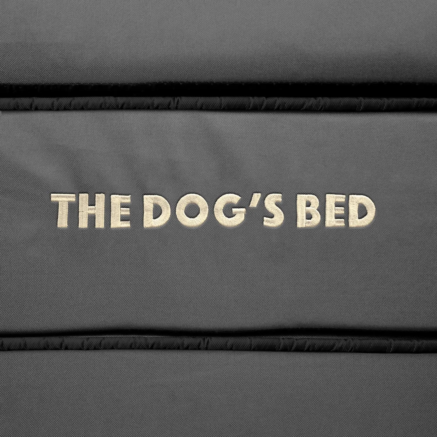 The Dogs Bed, Orthopedic Standard Foam Waterproof Dog Bed with Standard Support, XXL Grey with Black Trim, Waterproof, Supportive Dog Bed with Replaceable Covers, Veterinary Approved